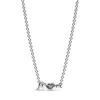 Collana Pandora Donna in Argento Zirconia 392589C01-45 - 392589C01-45